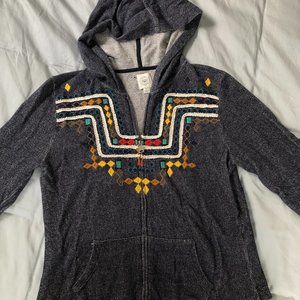 Lucky Lotus Embroidered Hoodie